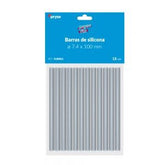 BOLSA 12 BARRAS SILICONA 7,4X100MM | 12 UNIDADES | (PRYSE, S,A,)